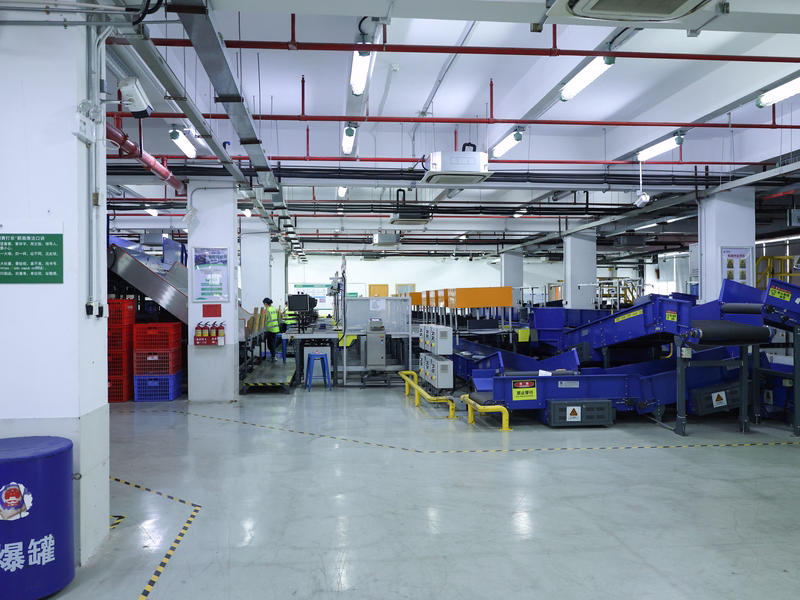ASG warehouse aisle with organized ecommerce inventory racks