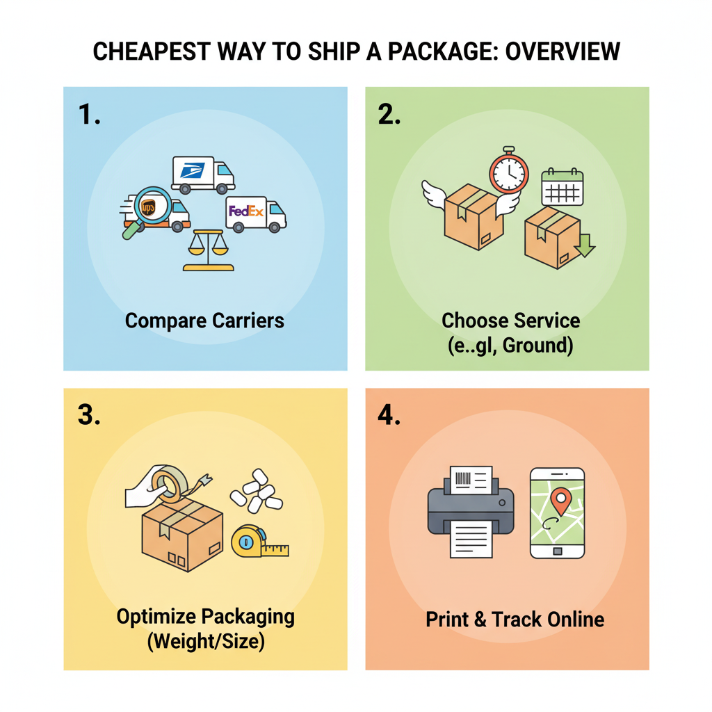 What Is the Least Expensive Way to Ship a Package?