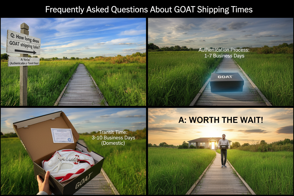 GOAT Shipping Summary: What To Expect and Next Steps