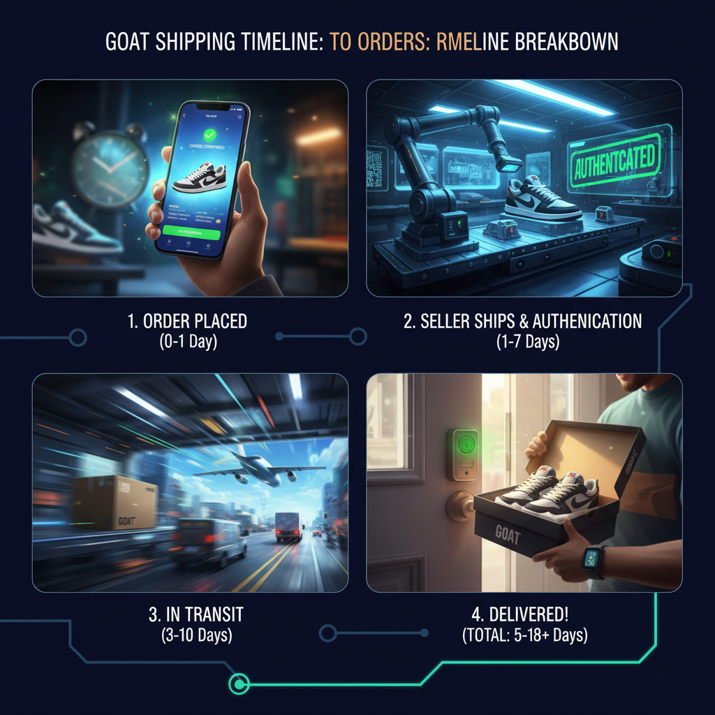 How Long Does GOAT Take To Ship? The Complete Timeline Explained