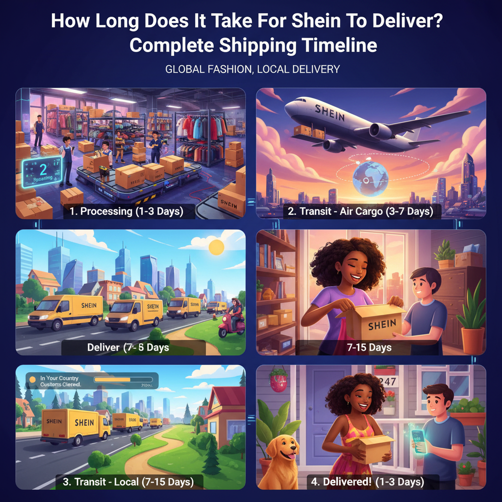 How Long Does It Take For Shein To Deliver Orders?