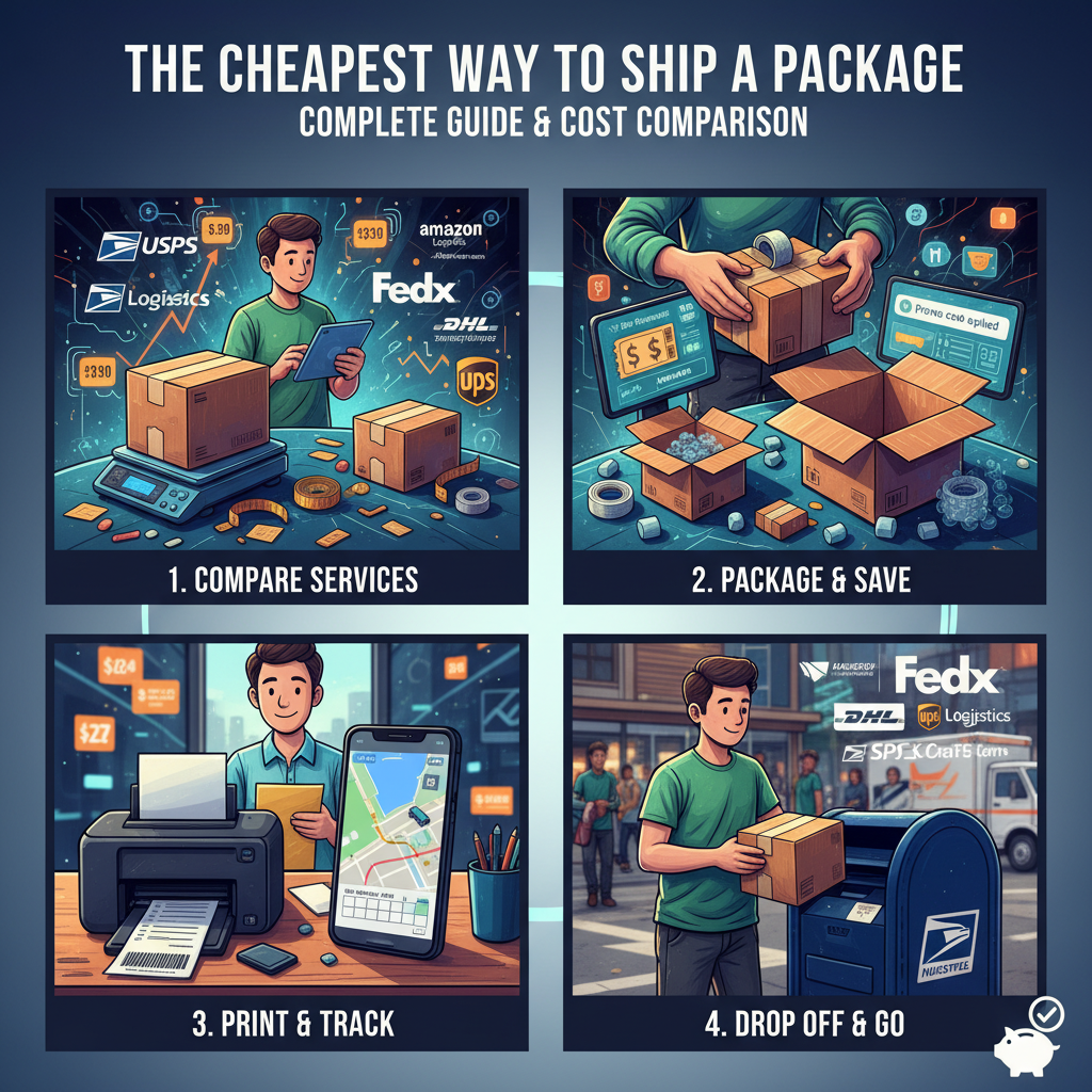 The Cheapest Way To Ship A Package: Quick Answer