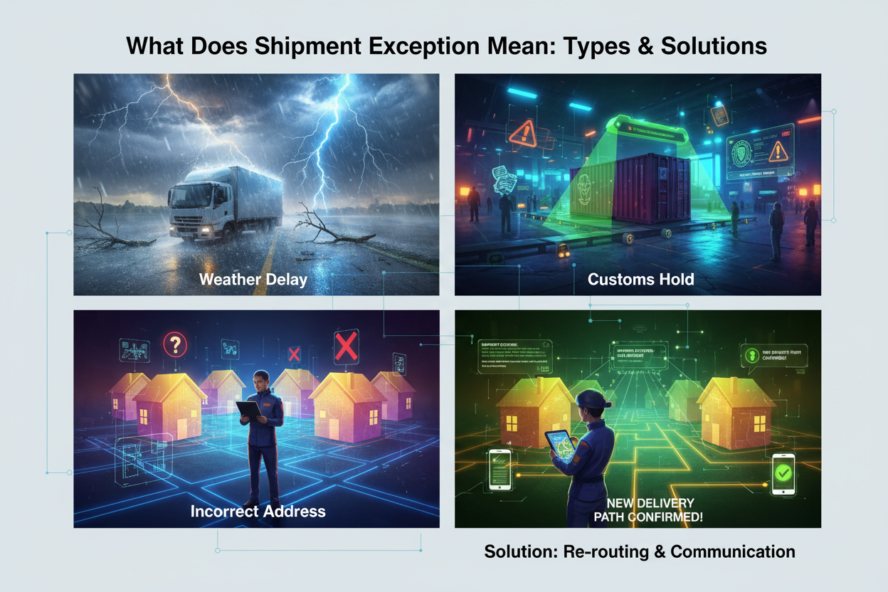 What Does Shipment Exception Mean: Core Definition Explained