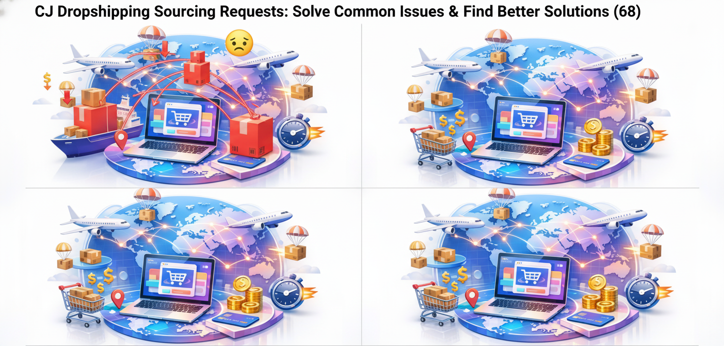 Common CJ Dropshipping Sourcing Request Problems & Solutions