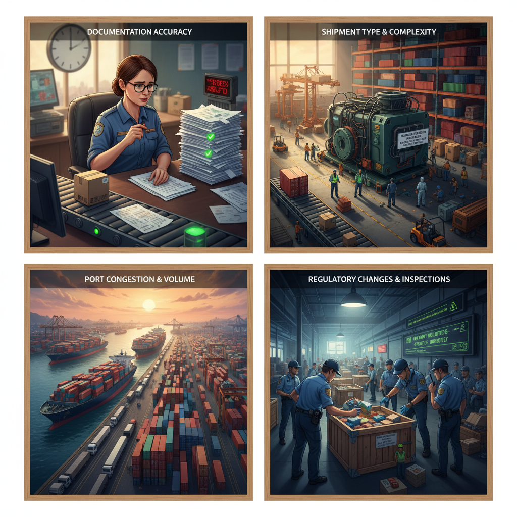 Average Processing Times by Shipping Method