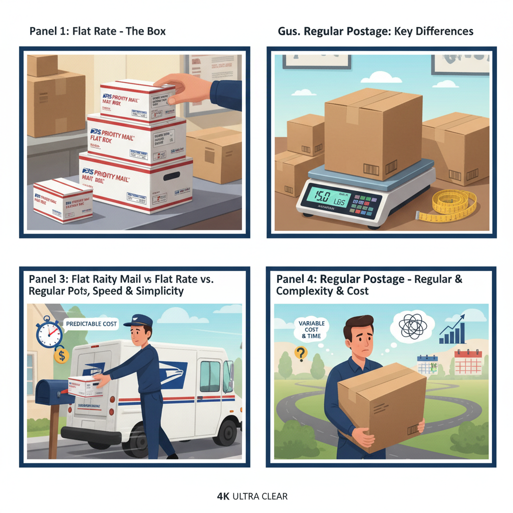 How Flat Rate Shipping Calculates Costs and When to Use It