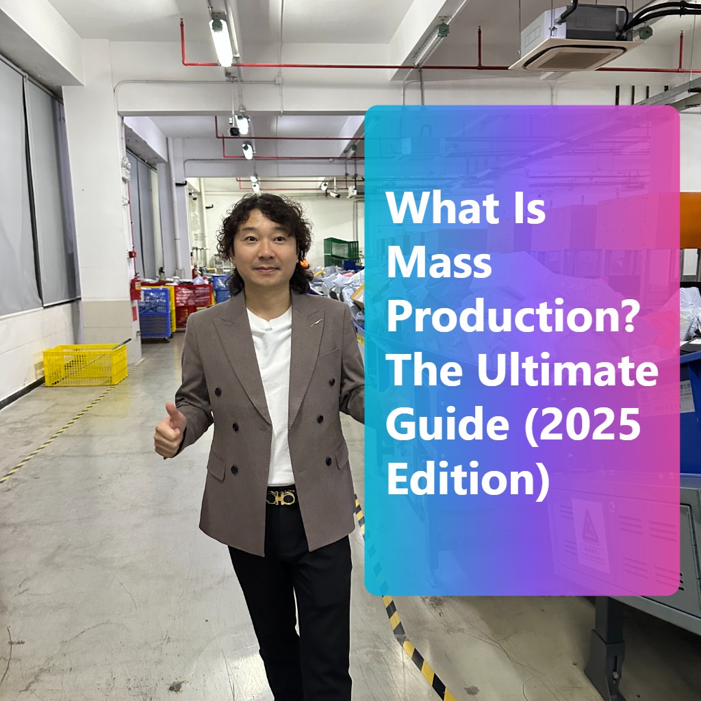Mass production refers to the manufacturing of large quantities of standardized products using assembly lines or automated machinery.