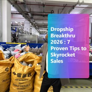 Dropship Breakthru in 2026 represents the next evolution of high-growth dropshipping, combining AI-powered product research, automated fulfillment with 6-10 day global shipping, real-time inventory sync, branded packaging, dynamic ad optimization, data-driven pricing, and scalable multi-channel selling—delivering 2-3× higher conversions, 30-50% faster launches, reduced testing costs, and dramatically improved profit margins for entrepreneurs who master these proven, integrated strategies.