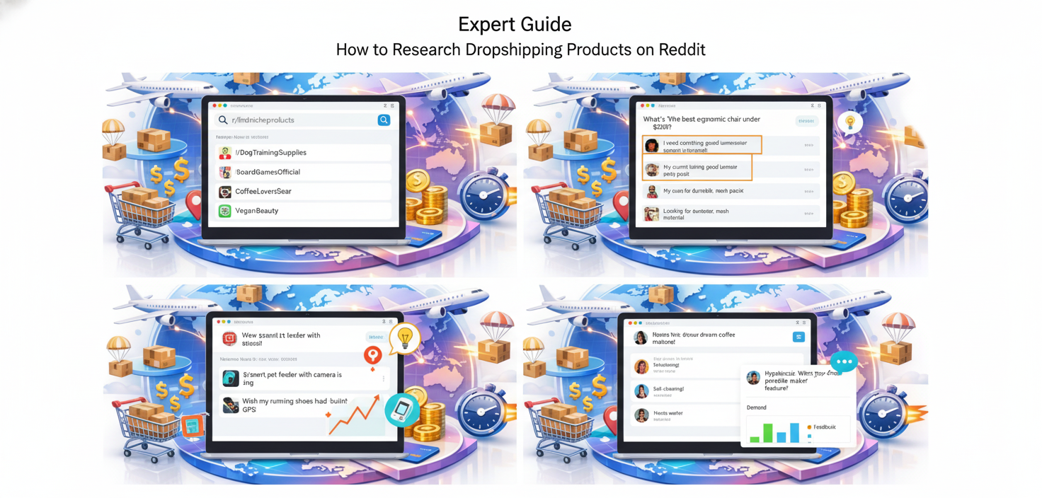 Research Dropshipping Products on Reddit