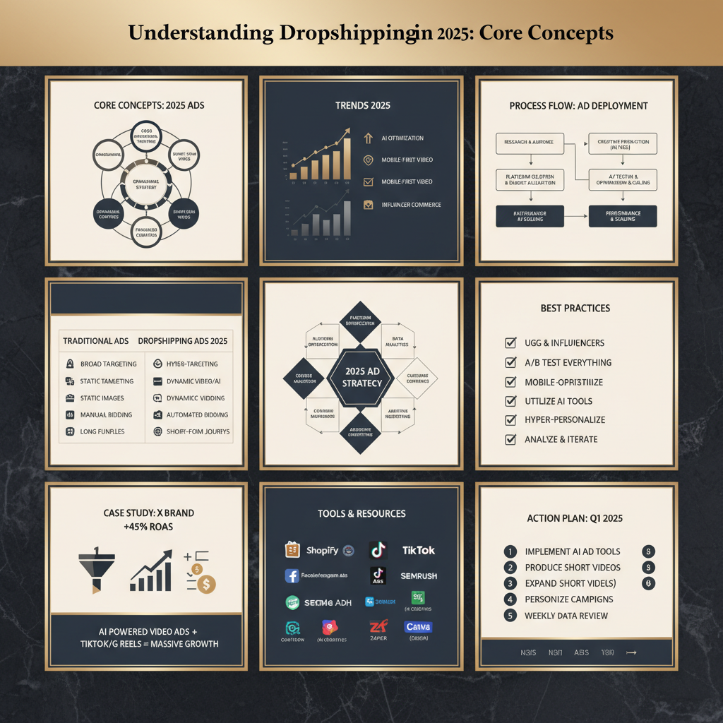 Understanding Dropshipping Ads in 2025: Core Concepts