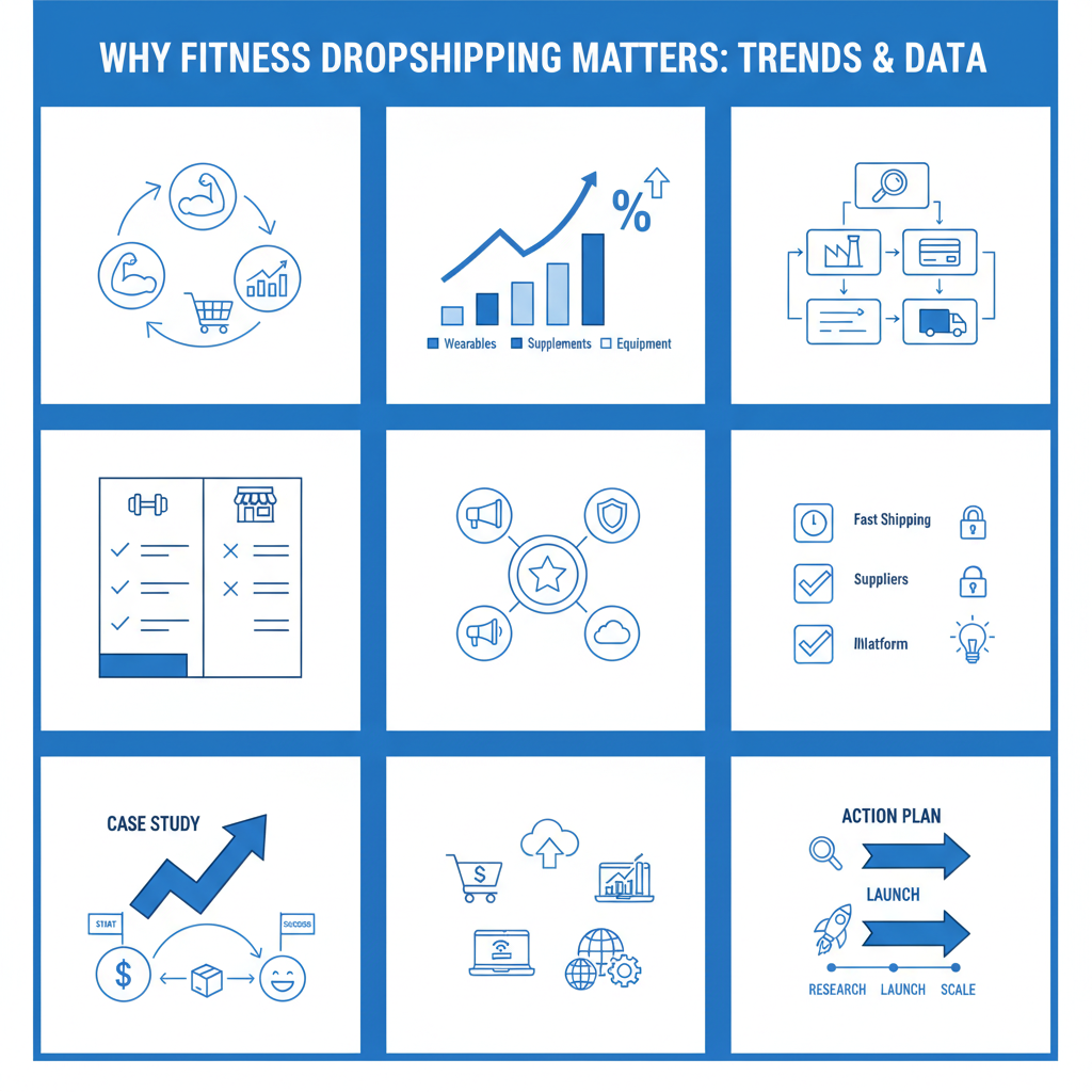 Why Fitness Dropshipping Matters: Trends & Data