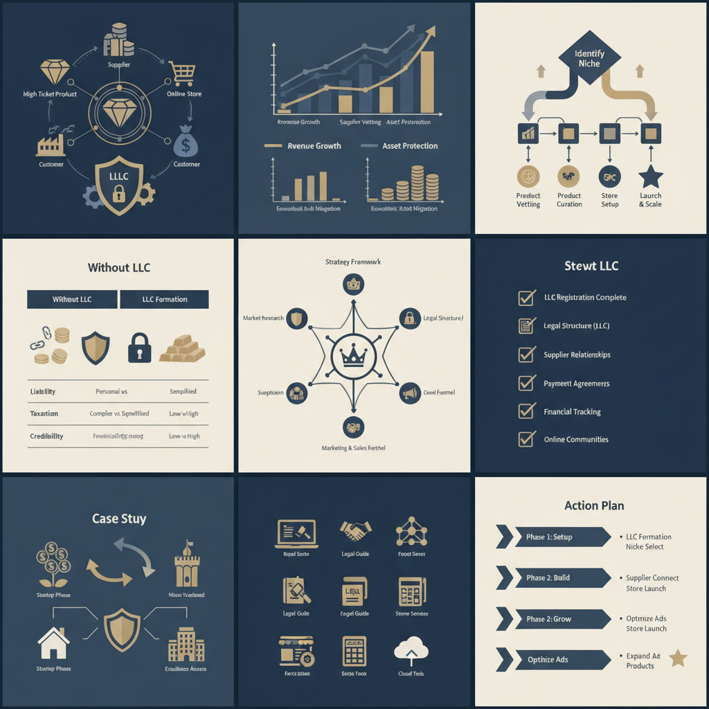Understanding High Ticket Dropshipping and the LLC Foundation