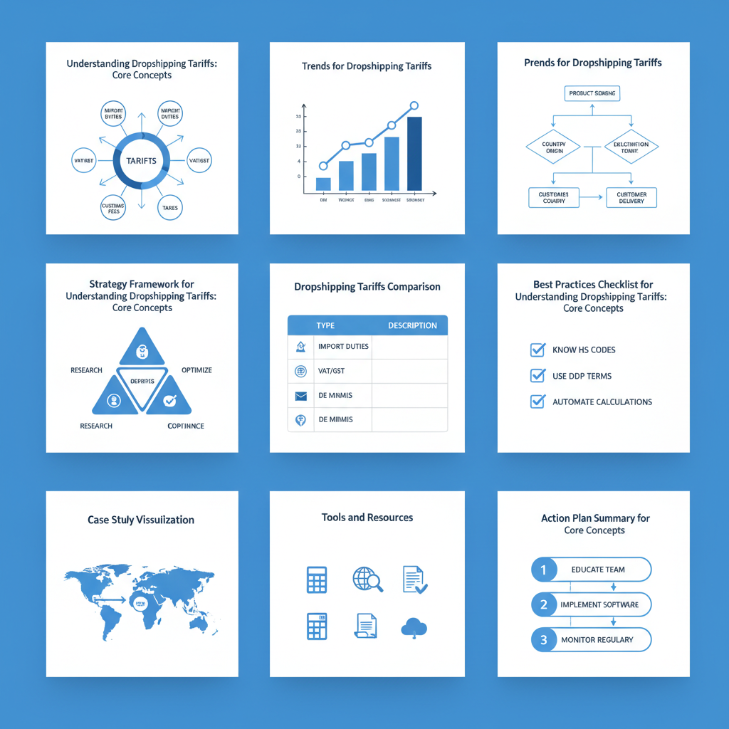 Understanding Dropshipping Tariffs: Core Concepts