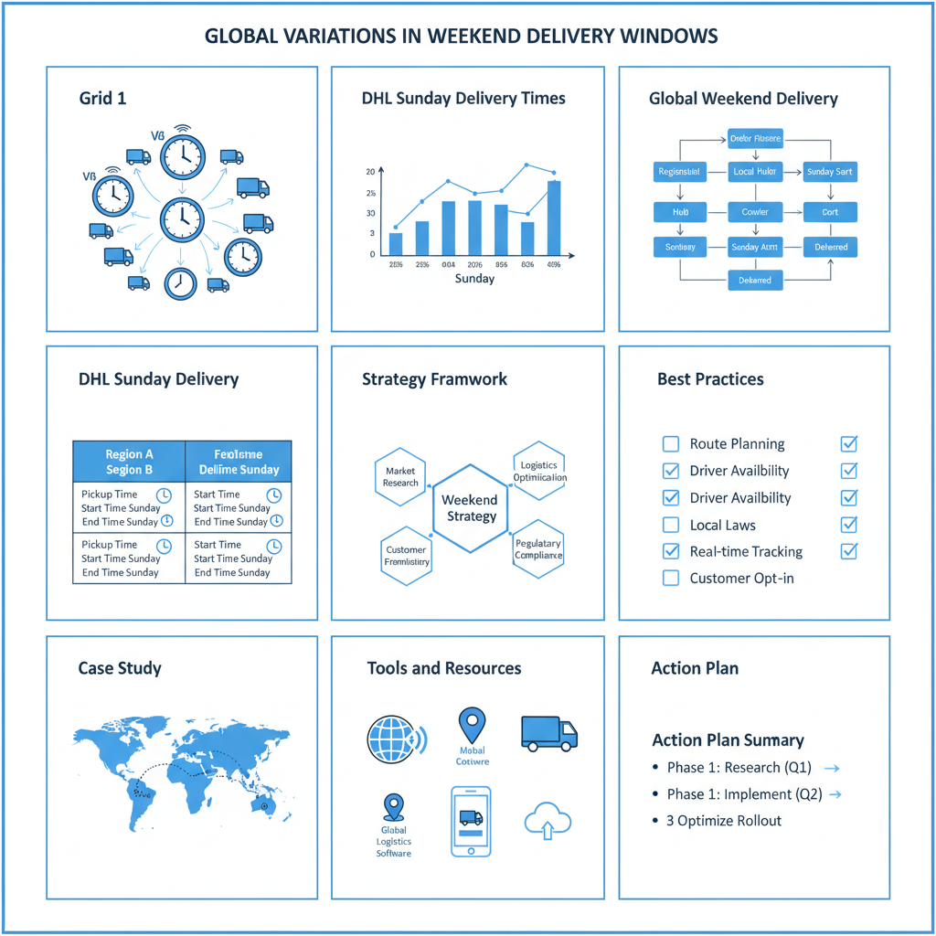 Global Variations in Weekend Delivery Windows
