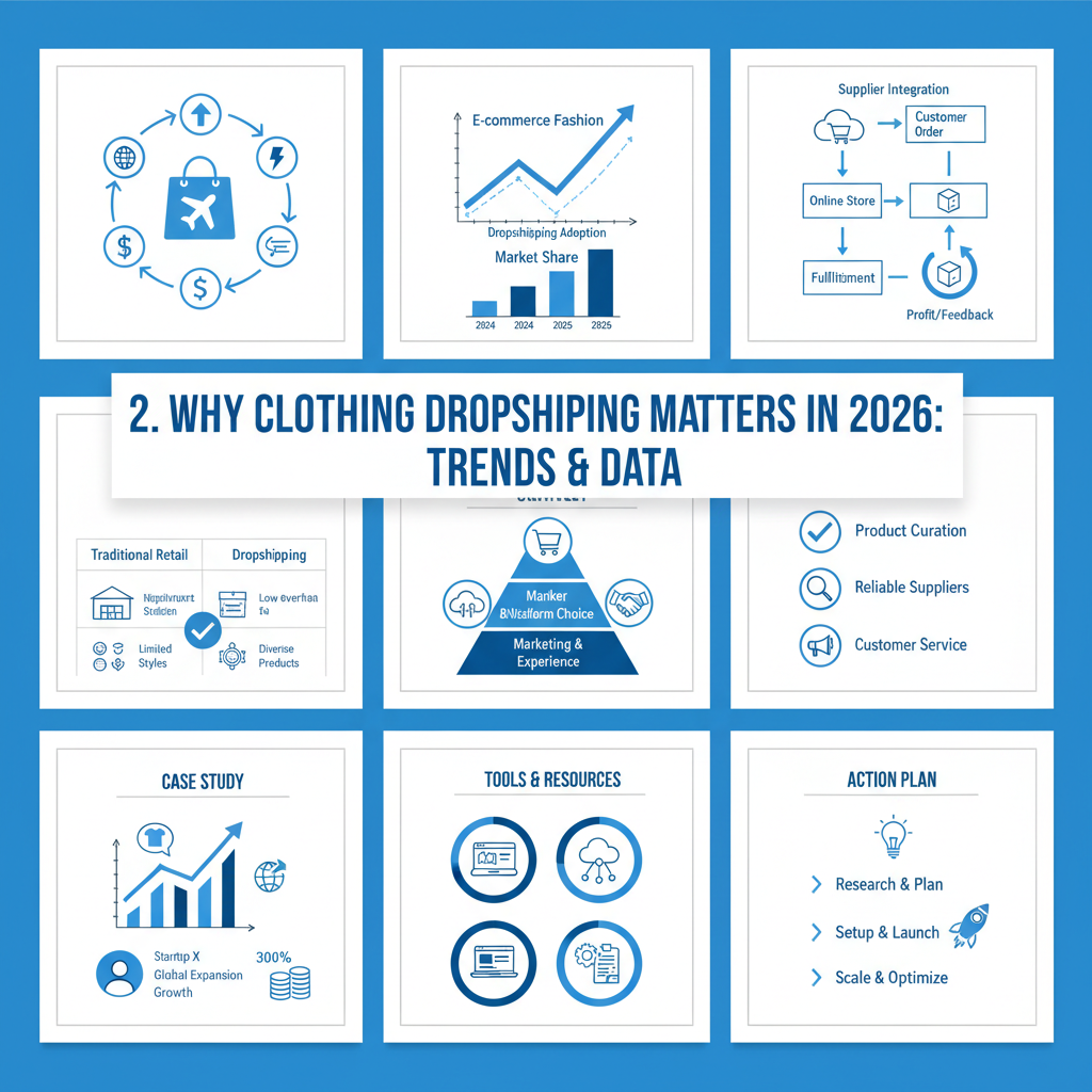 2. Why Clothing Dropshipping Matters in 2026: Trends & Data