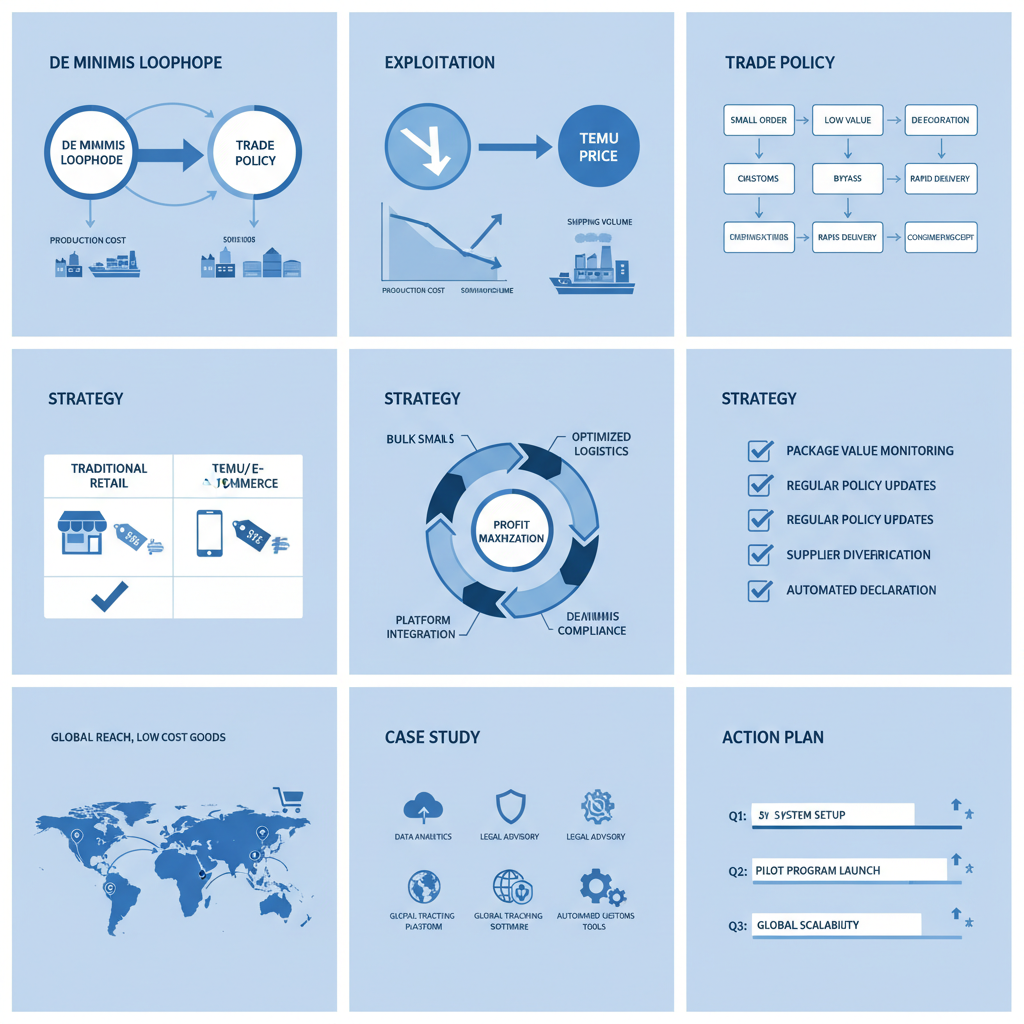 Exploiting the De Minimis Loophole and Trade Policy