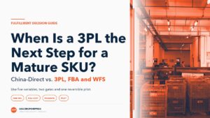 When to use a 3PL cover with a real ASG warehouse sortation floor photo.