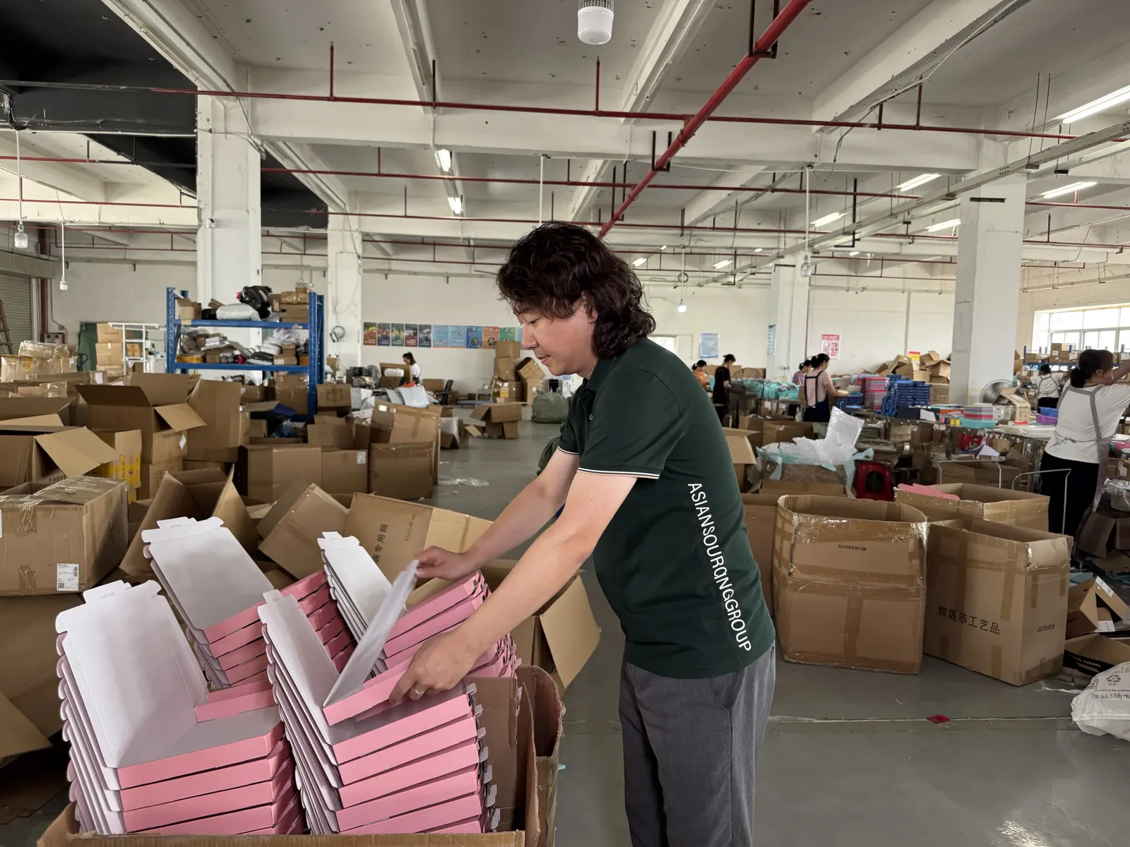 Shipping cartons prepared for ecommerce fulfillment