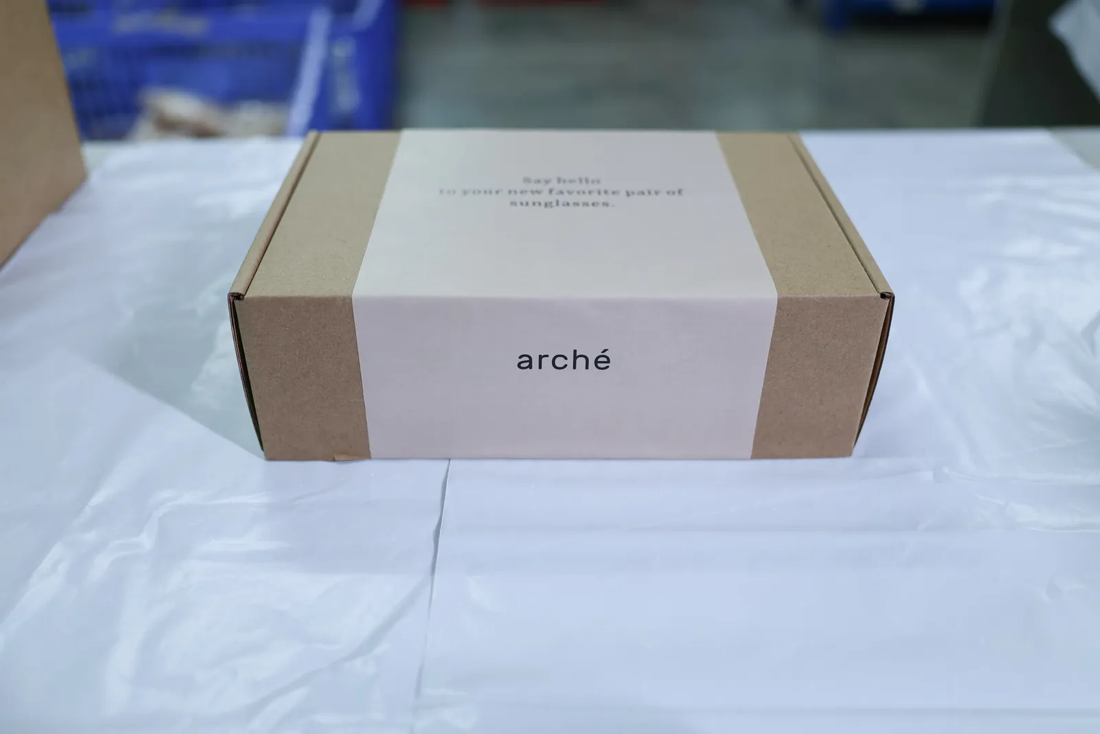 Approved branded box used as the packaging reference