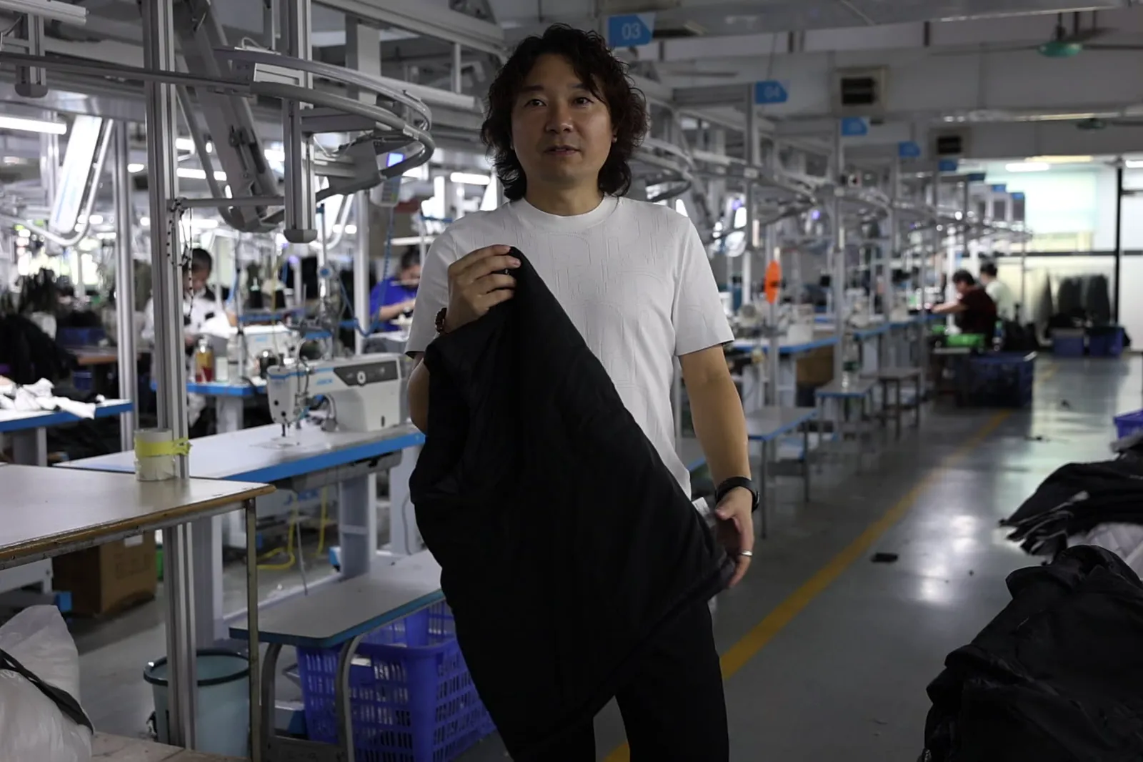 Checking a candidate garment against the frozen standard