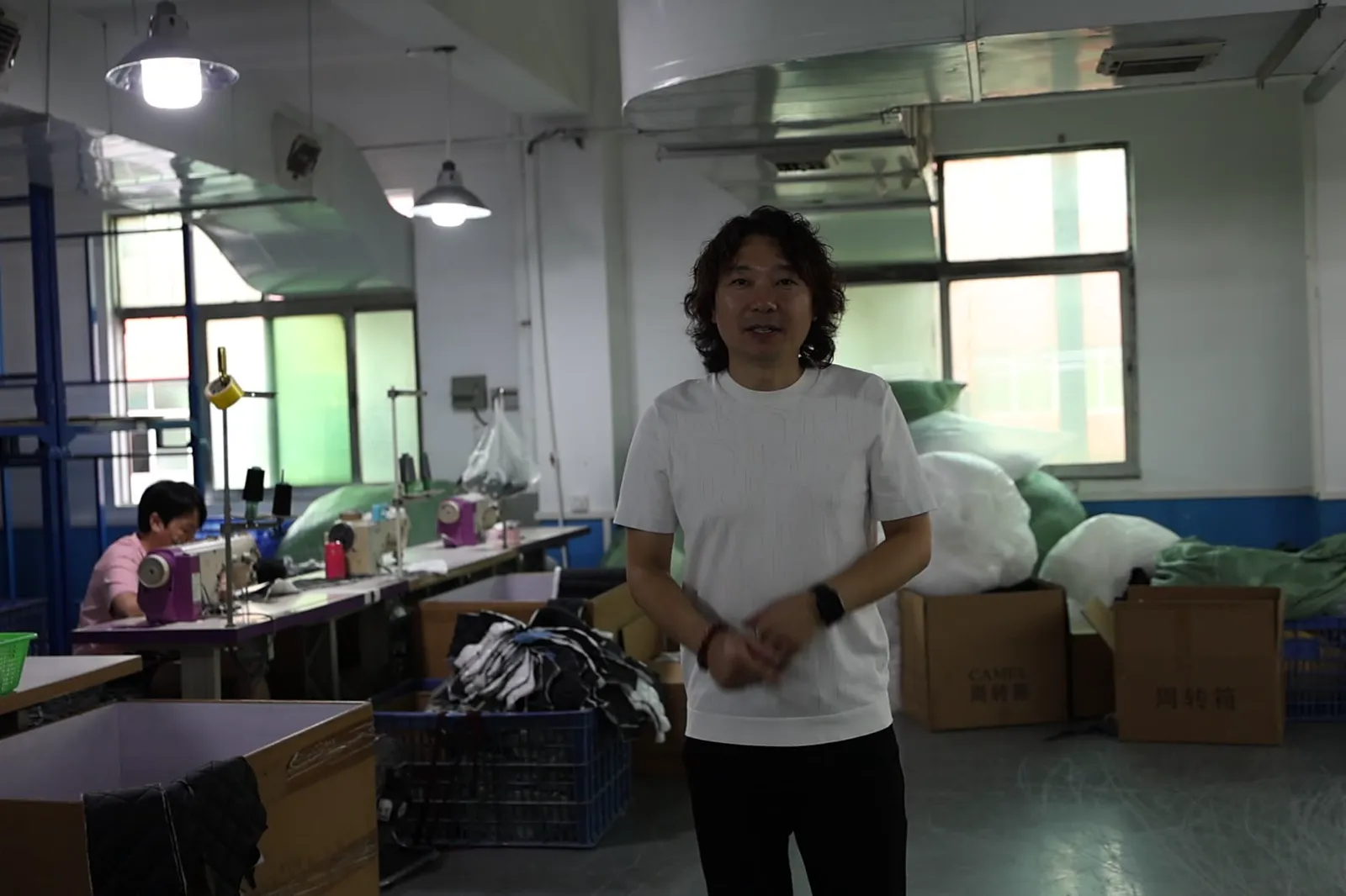 Founder Janson Wang on the current production floor that keeps shipping during the pilot